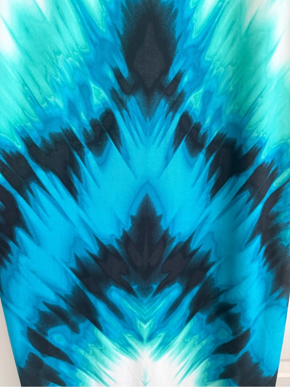 VENUS Blue & Black Tie-Dye Racerback Maxi Dress – Size Small - Picture 5 of 8
